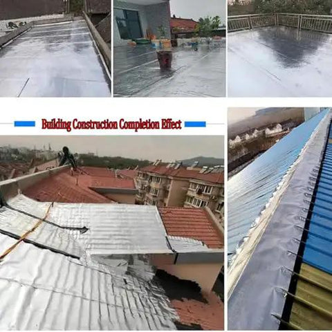 Kickoff That Leaky Roof With Heavy Duty Self Adhesive Waterproof Tape Thick Aluminum Foil Underlayer For Garages Zero Drama Fast Bond Resilient Weather Proof Edge - Installed on various rooftops.