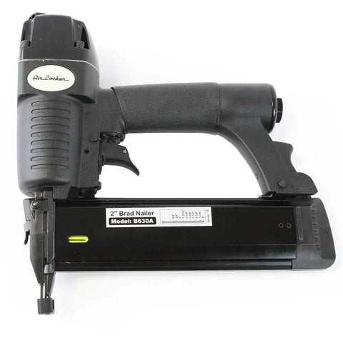 Top Shelf 18 Gauge CO2 Brad Nailer Kit With Full Tank And Hose Gear Featuring Zero Hassle Jam Release No Mar Nose And Dead On Depth Control For Smooth Trim Installations And Pro Woodworking Builds