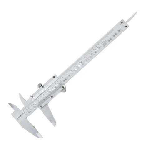 Vernier Caliper Dual Reading Scale 0-6 Inches And 0-150mm Metal Gauge Tool, carbon steel vernier caliper with scales