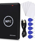 Dual Frequency Access Card Copier And RFID Writer Reader 125KHz 13.56MHz With NFC Tag Replicator and key fobs