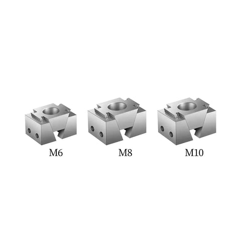 Straight Up Heavy Duty Cnc Wedge Vise For Precision Machining And Quick Change Workholding Rock Solid multi-station clamping block M6 M8 M10