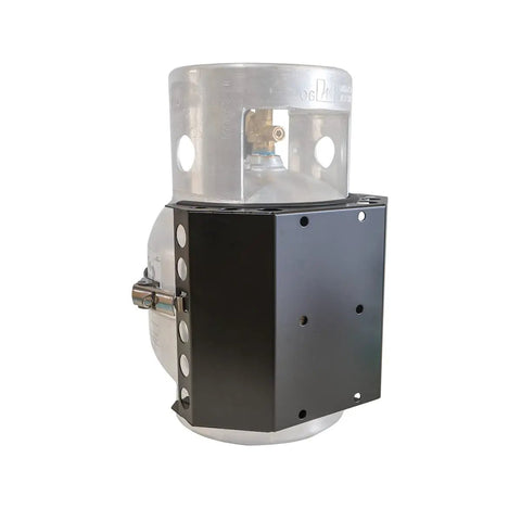 Stainless Steel Propane Bracket For Ten Pound Tanks Marine Grade Black Finish Beefy Build For Rugged Boat Use Fits Worthington Ten Pound Tank