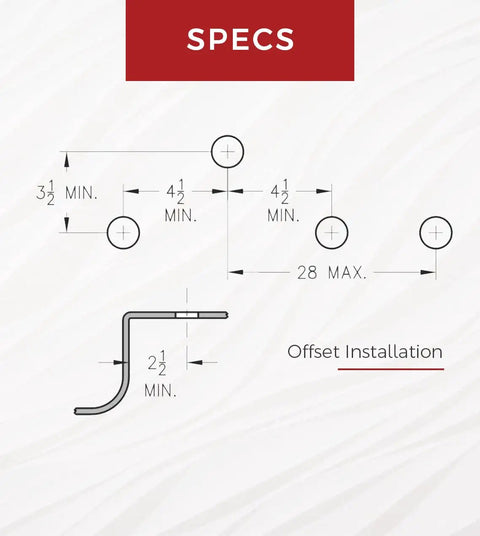 High Flow Roman Tub Rough In Valve No Frills For Four Hole Installations, Half Inch Sweat Inlets And Outlets installation diagram