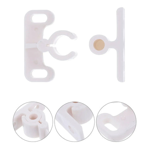 12 Pack Plastic Door Ball Catch Latches For Cabinets Closets Drawers Keeps Doors Snug And Secure With Simple Practical Design