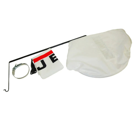 Pro Grade 30-Micron Filter Bag Kit For Vortex Cone Dust Collectors, 32 Inch By 20 Inch, with bags, bracket, hanger, and strap