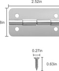 Stainless Steel Cooler Hinges Kit With 3 Replacement Hinges And 12 Screws For Igloo 50 165 Qt Ice Chests Camping Gear Repair Parts