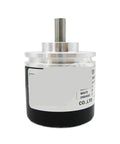 Industrial Grade Rotary Encoder For Precise Position Sensing And Motion Control In Automation Systems CB300HC Compatible Plug And Play Incremental Sensor showing shaft