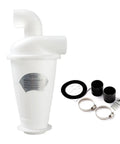 Top Shelf Industrial Dust Separator For Vacuum Cleaners DIYers Turbocharged Woodworking Dust Collector with elbow filter kit