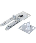 Hidden Sofa Hinge Bracket for Sectional Connectors, silver iron mount for bottom frame install, easy and secure assembly