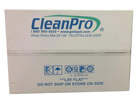 Heavy Duty Peel Off Cleanroom Mats Yank Grime Off Shoes Quick And Easy Peel Away Layers four pack white box packaging