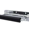 Spring Loaded Surface Mount Handle In Steel With Padded Rubber Grip For Heavy Duty Lifting, Retracts When Not In Use, Supports Up To 500 Lbs For Cases