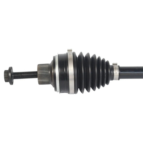 Front CV Axle Assembly for Audi Q5 2013 2014 2015 2016 2017 Fits Front Wheel Drive and AWD Silent Ride Technology, Heat Treated Components, Premium Strength, Limited Lifetime Warranty front CV axle with boot and splined end