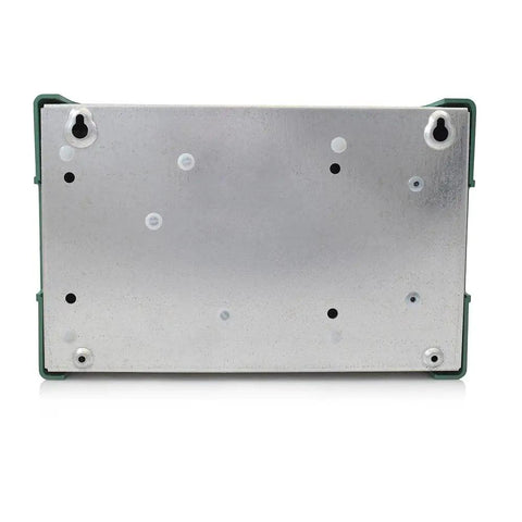 Back view of Three Zone Hydronic Valve Controller For Heating Systems, Universal 3 Zone design with mounting holes