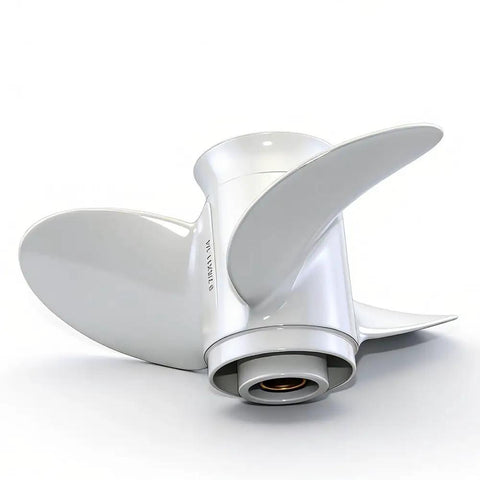 Outboard Propeller 9.875 X 11.25 Right Hand Rotation 3-Blade 10-Spline OEM Replacement Fits Yamaha 20 To 30HP Motors