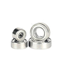 4 Piece High Speed Ball Bearing Kit For UP200 UG12 SUG12 With Durable Chromium Steel Bearings Double Sealed 2RS ZZ Shields For Dust And Moisture Protection And Smooth Operation MR137ZZ 7x13x4 Compatible Long Lasting Performance. MR137ZZ 7x13x4 bearings shown stacked