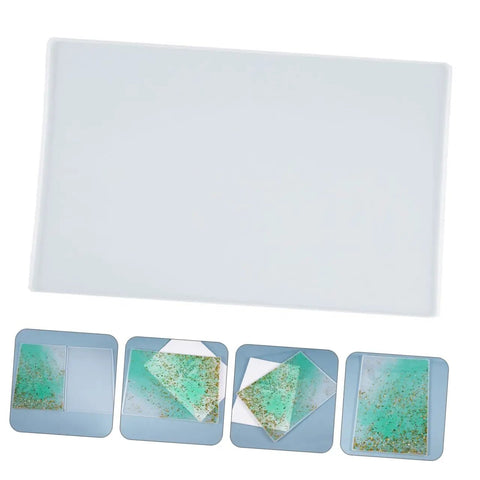 Top Shelf Silicone Placemat Mold Set For Epoxy Resin Crafts And Diy Writing Desk Pad Reusable Casting Tray With Legit Smooth Nonstick Surface Dreamy Finish