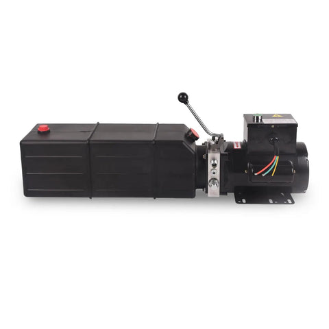 Beefy Hydraulic Pump 16 Quart 4 Gallon Power Unit For Dump Trailers And Industrial Lifts 220V 2HP Electric Hydraulic Pump