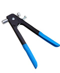 Get The Ultimate 86 Pc Rivet Nut Tool Kit With Heavy Duty Aluminum Alloy Rivnuts For Super Fast Metal Work And Easy Installation On Steel Jobs, hand rivet nut tool with blue handles