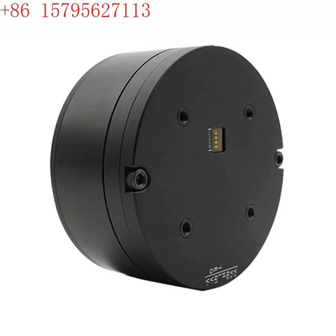 Pan Tilt Robot Joint Encoder Motor For Precise Motion Control 1 Piece MS7015 Series Drive, black round metal actuator