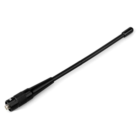 Beefed Up SMA Female Ham Radio Antenna 7.9 Inch Whip For VHF UHF 144 430 MHz With Low VSWR Under 1.5 2.15dBi Gain Handles Up To 20W