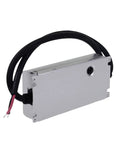XLG 75W IP67 LED Driver Industrial Switching Power Supply For Bay Stage And Plant Lighting 12V 24V 27 To 56V Output 700mA 1400mA High Efficiency Beefed Up Durable Plug And Play. silver metal LED driver with black cable