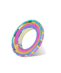 Centerlock Rotor Lockring Cover For Mountain Bikes Dope Bright Color Aluminum Alloy Shield Universal Fit Anti Deformation Design