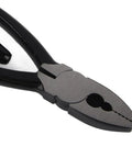 9 Inch Aircraft Locking Pliers For Wire Fastening And Secure Lock Wiring, High Carbon Steel Construction, close-up of plier head