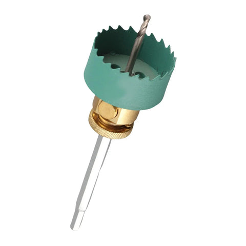 Heavy Duty Recessed Lights Hole Saw Kit For Drywall Installers Includes Can Light Cutter With Connecting Rod And Drill Bit, 70mm