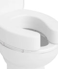 Toilet Seat Cushion Soft Foam Donut Pad For Elongated And Standard Seats on toilet, easy clean padded bathroom attachment support