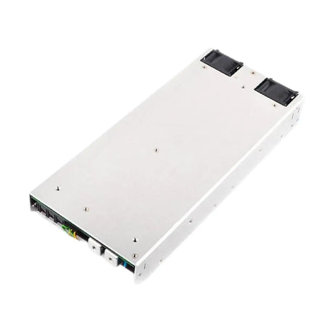 Programmable 960W 24V 40A AC To DC Switching Power Supply, Single Output, RSP 1000 24 Series, Beefy High Efficiency Industrial Grade PSU For CNC Robotics And Automation Projects, Tight Regulation, Reliable Performance., silver metal PSU with terminal connectors