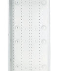 Front view of a 28 Inch SMC Series Structured Media Enclosure White With Top And Bottom Knockouts Including Two 2 Inch Knockouts On Top.