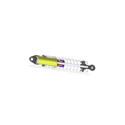 PowerStroke Rear Shocks For Slash ProTrac Upgrade, Aluminum Body, Infinite Spring Preload, Durable Ends, Fits Electric RC Cars And Trucks