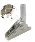 2 Pack Adjustable Folding Furniture Hinges For Outdoor Chairs And Sofas, Go-To 5-Position Ratchet Joint detail view