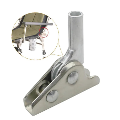 2 Pack Adjustable Folding Furniture Hinges For Outdoor Chairs And Sofas, Go-To 5-Position Ratchet Joint detail view