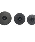 Slick Carbon Fiber Bicycle Headset Top Caps With Stainless Steel Bolts Matte Black Coating Corrosion Proof Upgrade For Road And Mountain Bikes, three sizes