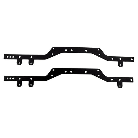Beefy Metal RC Chassis Frame Upgrade Kit For WPL C14 C24 C34 C44 B14 B24 2 Pack Side Girder Frame Durable Aluminum Car Frame