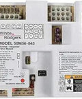 Universal Single Stage HSI Integrated Furnace Control Kit 50M56U 843 top view with wiring ports and labels