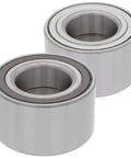 Two Pack Front Driver And Passenger Side Wheel Bearing Assemblies For 2005 2013 Mazda 3 And 2006 2015 Mazda 5 With 4 Wheel ABS Only Beefed Up OE Replacement Bearings