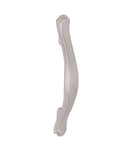 Side view of Traditional Craftsman Cabinet Handle Set 5.13 Inch Length With 3 Inch Hole Center Satin Nickel Brushed Finish 10 Pack