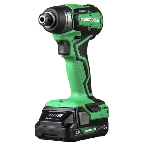 Cordless 18V Impact Driver Sub-Compact Brushless, 1/4 In Hex, Lightweight Yet Powerful, 1240 In-Lbs Torque, side view