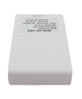 Bad Boy Mini UPS Battery Backup With 8000mAh, compact white device with ribbed design for routers and cameras.