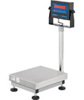 Heavy Duty Electronic Bench Scale With Crisp Led Display And NTEP Certified Calibration Up To 150 Lb Capacity on a stable base.