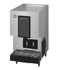 Slick Badass Cubelet Ice Machine With Built In Storage Bin showing air cooled system and front panel, countertop design.