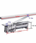 Slick Hidden Buffer Hydraulic Hinge Heavy Duty Thickened Automatic Door Closer dimensions with aluminum build for hotels and homes.