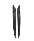 Sleek Red Rear Bumper Reflectors For Tesla Model 3 2017 Through 2022 Clean Lines left and right turn markers replacement lens trim