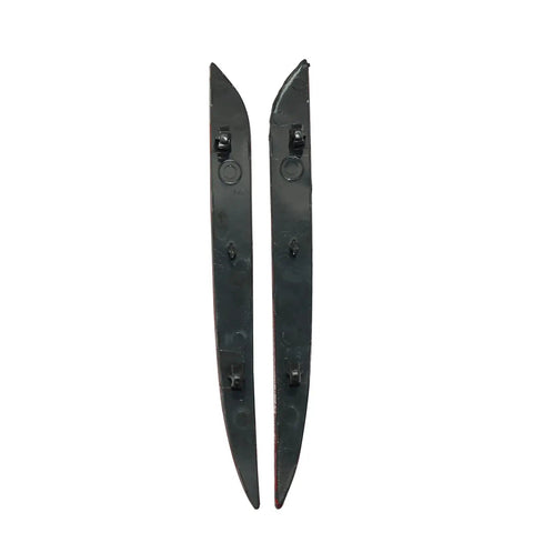 Sleek Red Rear Bumper Reflectors For Tesla Model 3 2017 Through 2022 Clean Lines left and right turn markers replacement lens trim