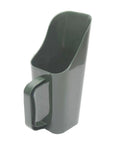 Multifunctional Garden Scoop Shovel For Potting And Transplanting Lightweight Plastic Digging Tool, army green