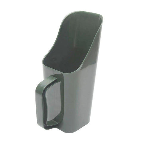Multifunctional Garden Scoop Shovel For Potting And Transplanting Lightweight Plastic Digging Tool, army green