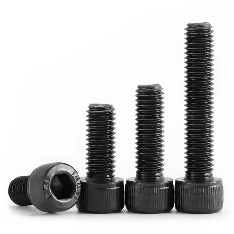Premium Grade 12.9 Hex Socket Head Cap Screws Rock Solid High Strength Machine Screw Assortment Kit showing various sizes of bolts