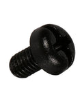 100 Pcs Nylon Hex Spacer Kit M2 M3 M4 With Male And Female Round Head Spacers, 0.5mm Thread Pitch, 6mm, 8mm, 10mm, 12mm Lengths For DIY Electronics, Projects, And Furniture Assembly black nylon spacer close-up